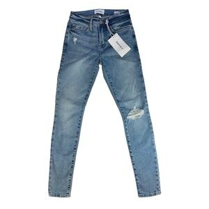 Frame Denim Women's Le Skinny De Jeanne Mid-Rise Jeans LSJ778 NWT